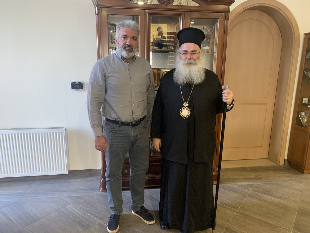 Ο Διοικητής του Νοσοκομείου Ιεράπετρας στον Σεβασμιώτατο