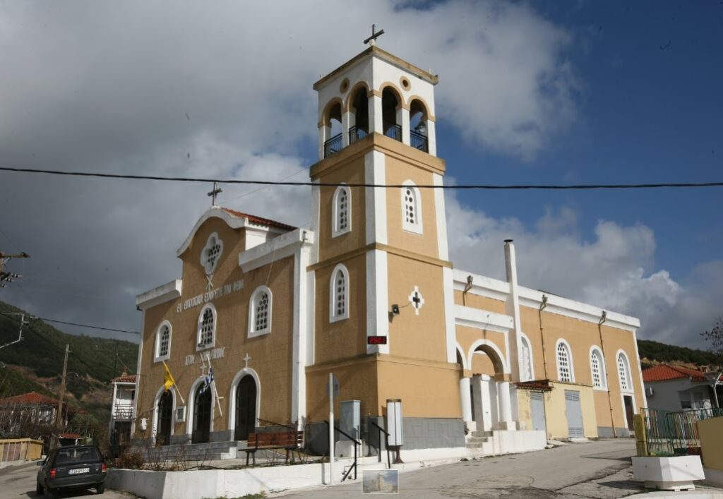 Ο Αλεξανδρουπόλεως Άνθιμος στον Άγιο Χαράλαμπο Άβαντα