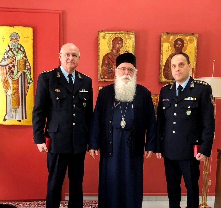 Επιβεβαιώθηκε η άριστη σχέση τοπικής Εκκλησίας και Αστυνομικής Διεύθυνσης