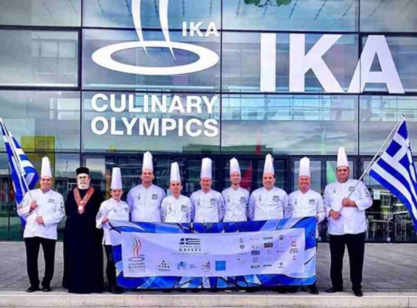 Ο σεφ π. Επιφάνιος στους Ολυμπιακούς Αγώνες Μαγειρικής