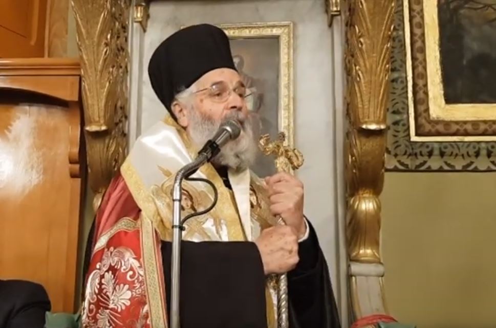 Ο Μητροπολίτης Παΐσιος κηρύττει της Υπαπαντής (ΒΙΝΤΕΟ)