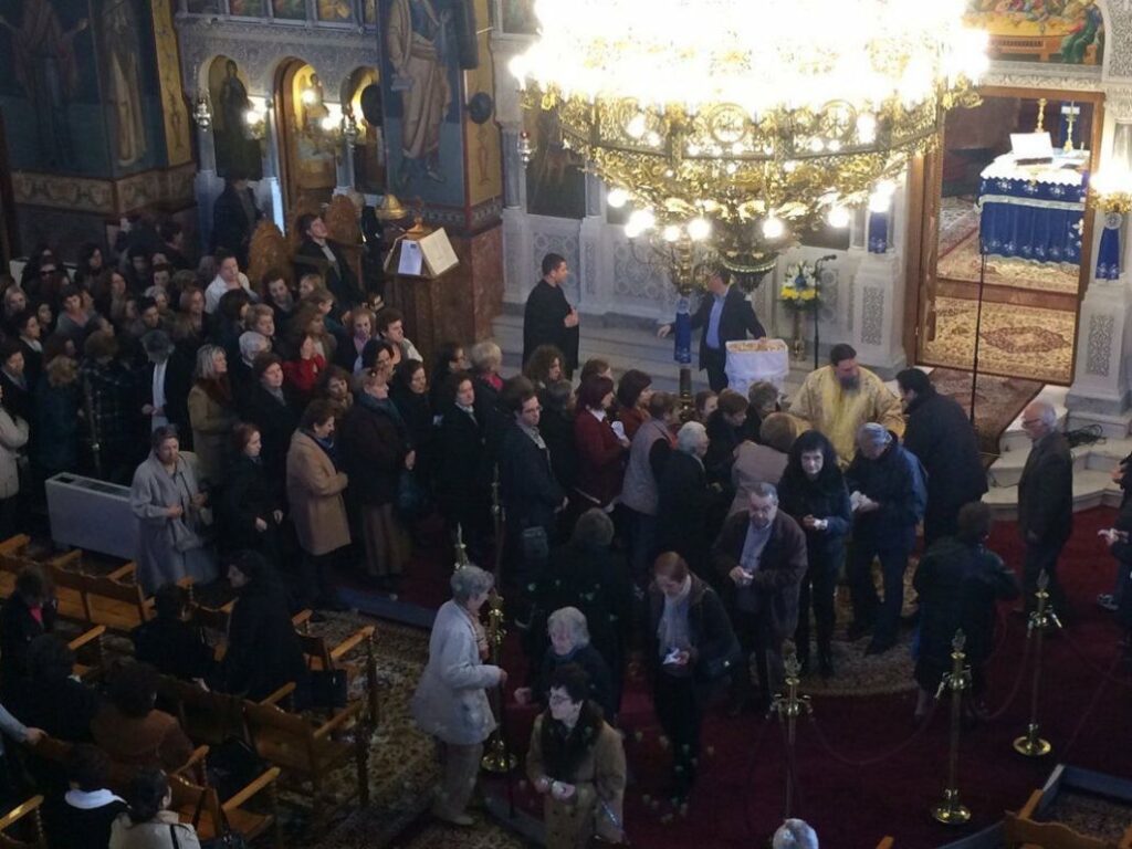 Ευλογημένη Κυριακή στην Αγία Αναστασία Φαρμακολύτρια Περισσού