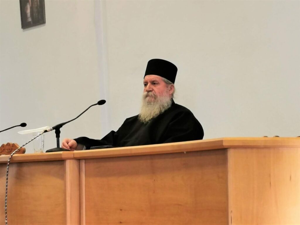 Ο Καθηγούμενος της Ι.Μ. Αγ. Διονυσίου του εν Ολύμπω στην Έδεσσα