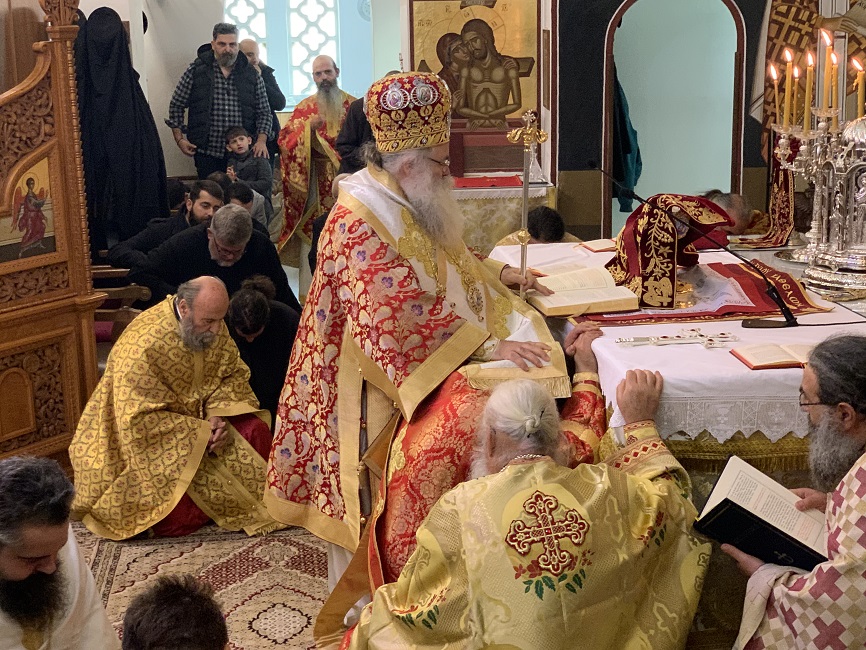 Εις Πρεσβύτερον χειροτονία του Αρχιδιακόνου π. Αμβροσίου