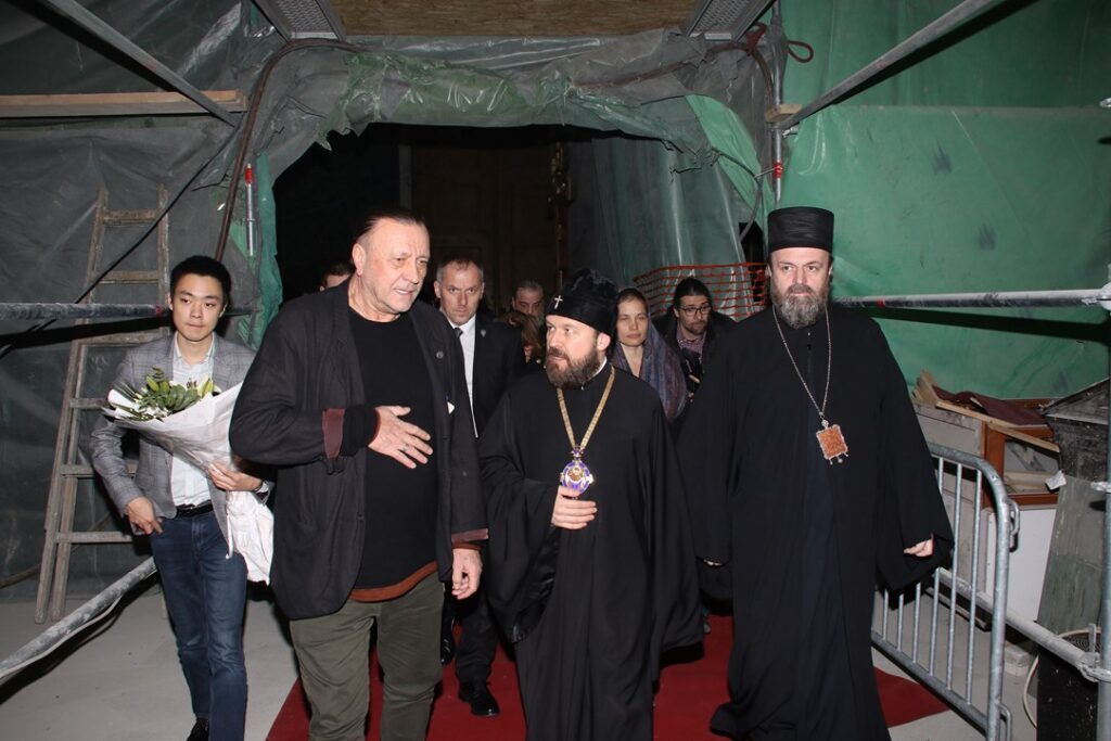Serbian Patriarch receives visiting Metropolitan of Volokolamsk Hilarion