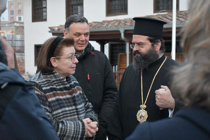 Εκκλησιαστικά μνημεία της Κομοτηνής επισκέφθηκε η Λ. Μενδώνη