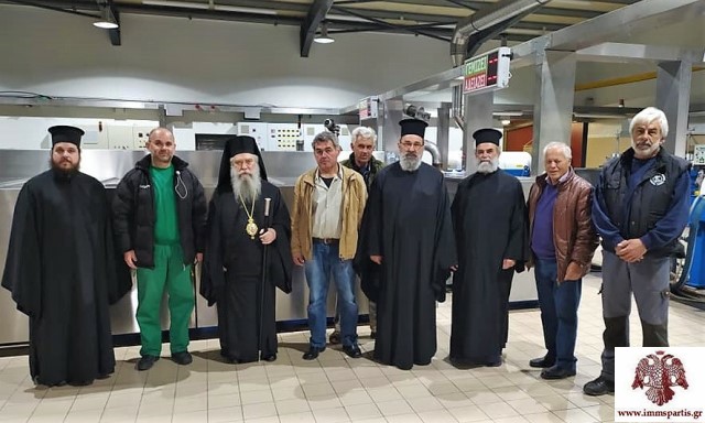 Ο Μητροπολίτης Σπάρτης στον Συνεταιρισμό Ελαιολάδου Μολάων – Πακίων