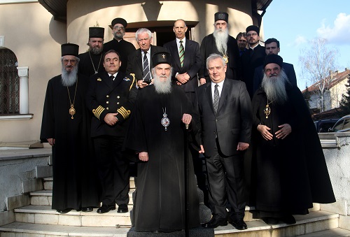 Στην Ελληνική Πρεσβεία στο Βελιγράδι ο Πατρ. Σερβίας