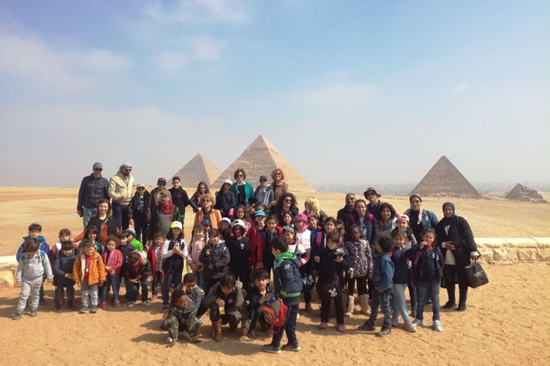 Στις Πυραμίδες βρέθηκαν οι μαθητές της Αχιλλοπουλείου
