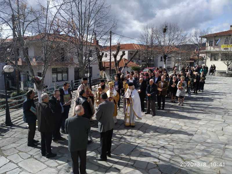 Στο Μέγαρο Γρεβενών ο Μητροπολίτης Δαυίδ