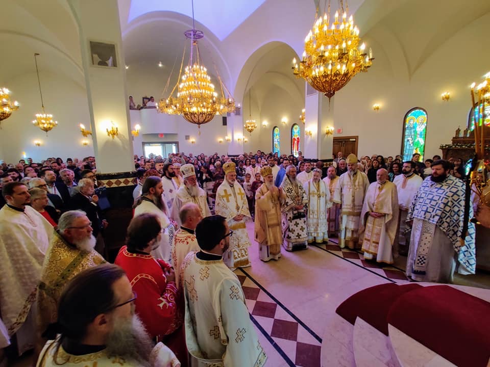 Патријарашка Литургија у храму Светог Георгија у Клирвотеру