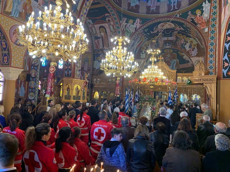 Ο Ευαγγελισμός της Θεοτόκου στην Ι.Μ. Κισάμου και Σελίνου