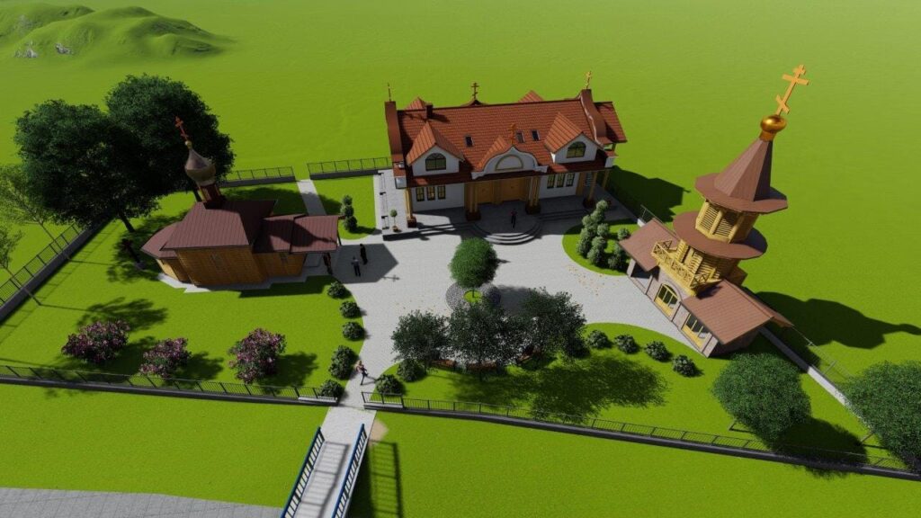 Освећен фрескопис будућег манастира у Угљевику