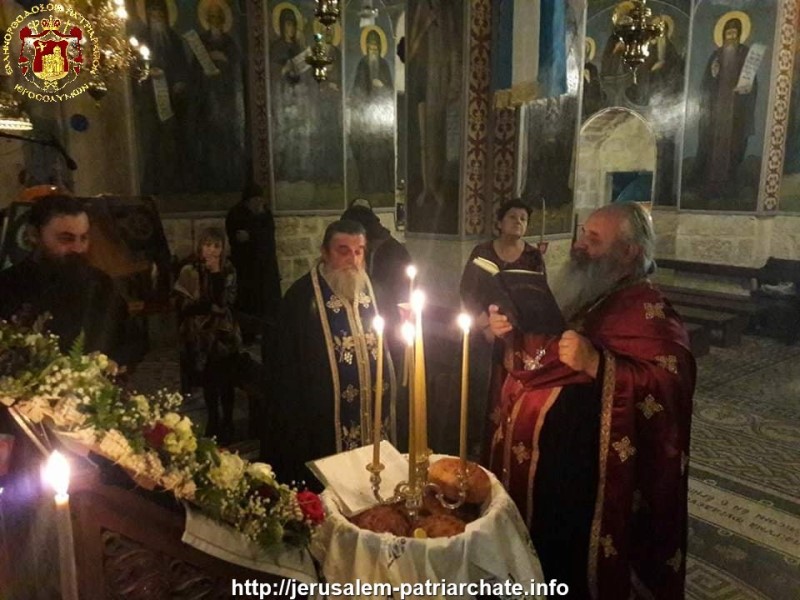The Jerusalem Patriarchate celebrated the feast of our Holy Father Gerasimos of the Jordan