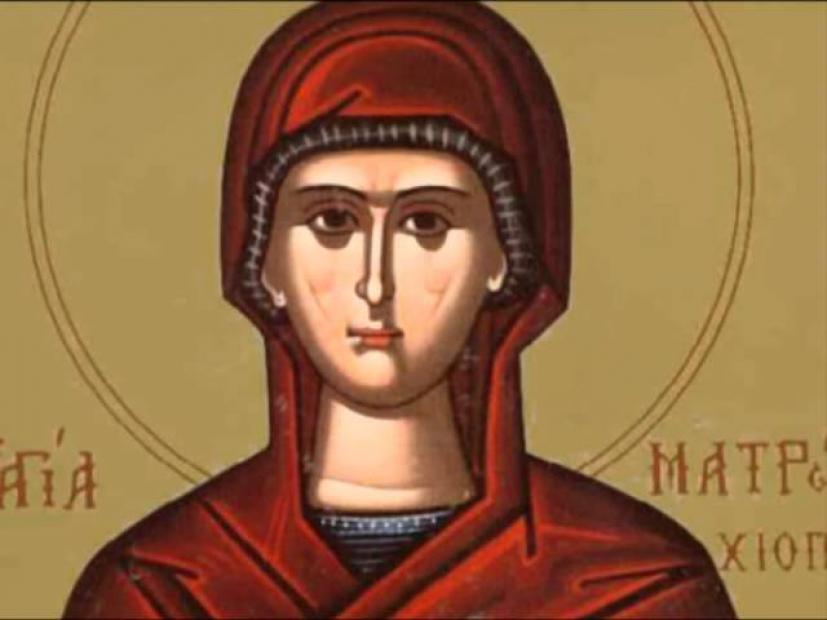 Church today venerates memory of Matrona of Thessalonica