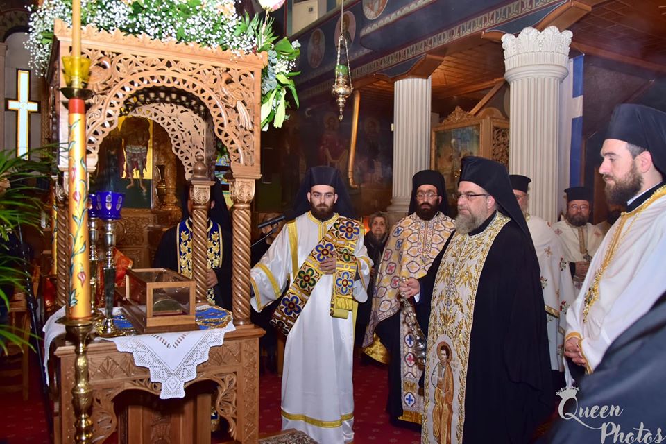 Υποδοχή της Δεξιάς Χείρας του Αγίου Νεκταρίου στην Ορεστιάδα