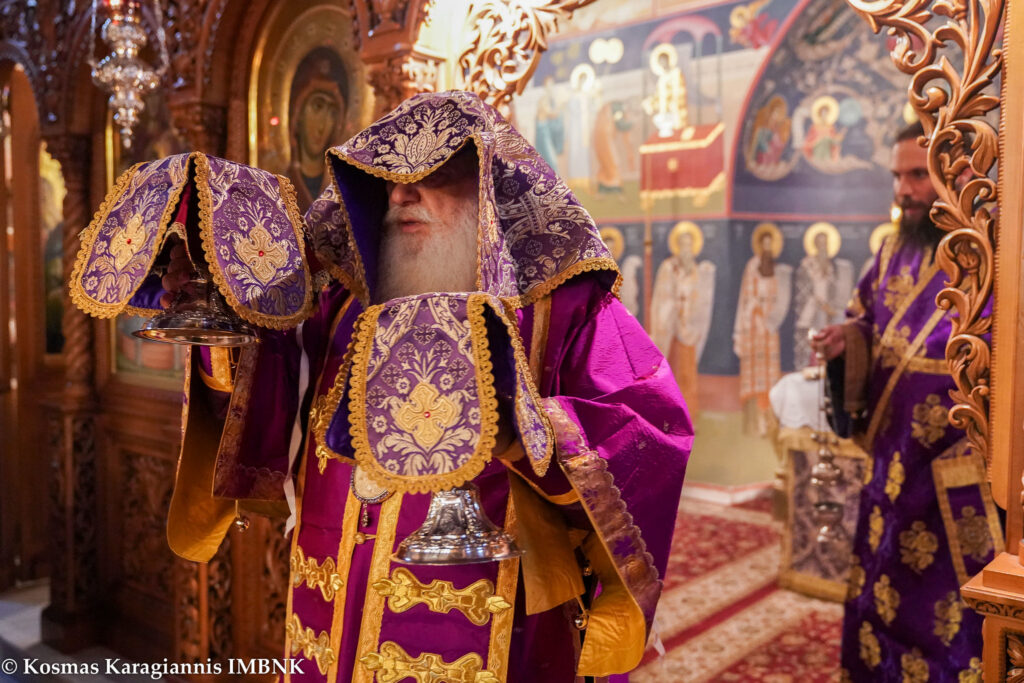 Προηγιασμένη στην Ιερά Μονή Παναγίας Δοβρά