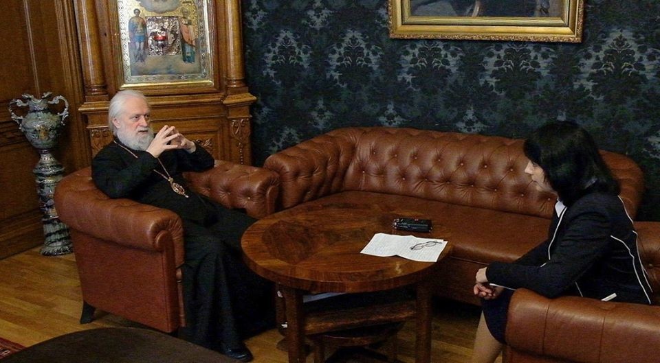 ИТЕРВЬЮ МИТРОПОЛИТА ТАЛЛИНСКОГО И ВСЕЯ ЭСТОНИИ ЕВГЕНИЯ