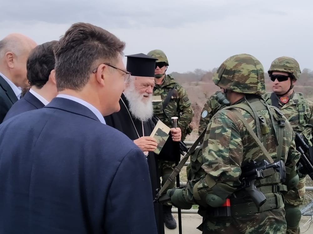 Αρχιεπ. Ιερώνυμος από τον Έβρο: «Ο στρατός μας πρωτοστατεί, προχωρεί κι εμείς καμαρώνουμε και προσευχόμαστε»