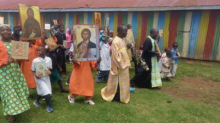 VIDEO | Cum au serbat Duminica Ortodoxiei tinerii unui orfelinat din Kenya