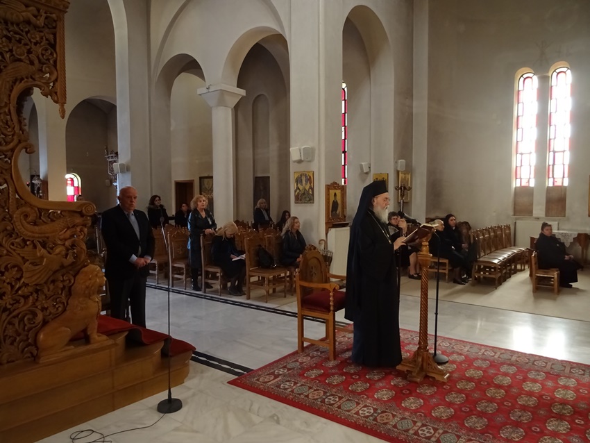 Α’ Προηγιασμένη στο Ησυχαστήριο Αγ. Γερασίμου