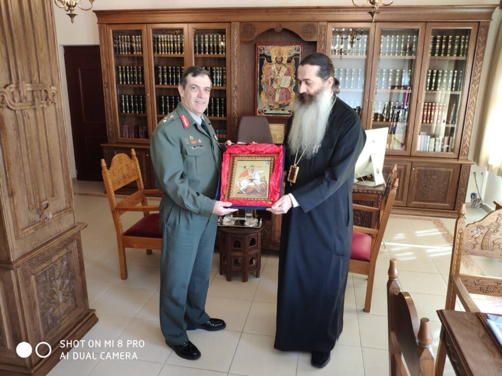 Στον Μητροπολίτη Φθιώτιδος ο νέος Διοικητής του ΚΕΥΠ