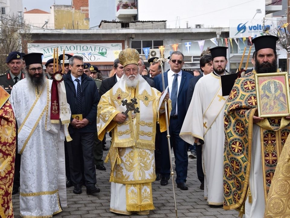 Η Λιτάνευση των Ιερών Εικόνων στη Τρίπολη