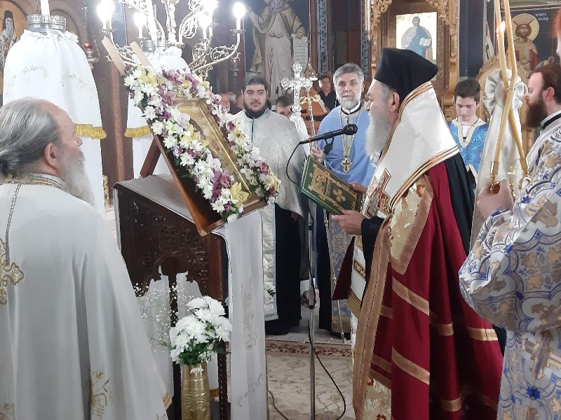 Τελέστηκε η Α’ Στάση Χαιρετισμών στη Χαλκίδα