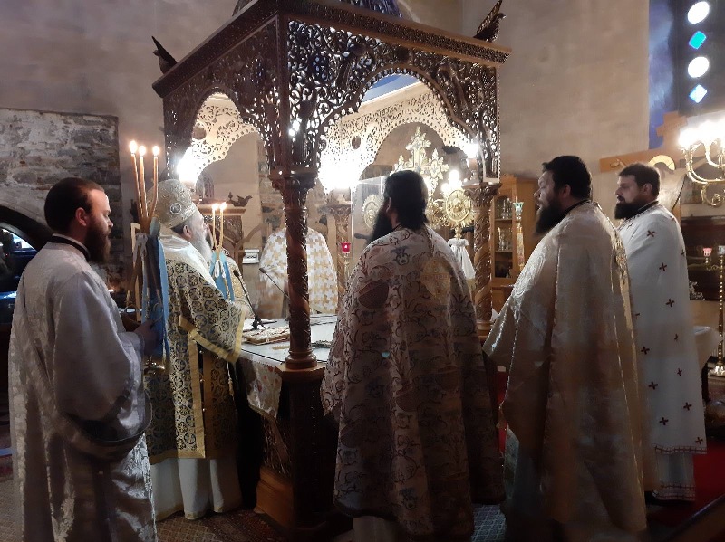 Ο Μητροπολίτης Χαλκίδος στο Σαββατοκύριακο της Τυρινής