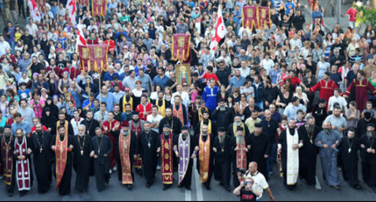 Clergymen will bless the streets of Tbilisi amid coronavirus outbreak