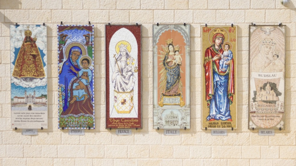Болгарская мозаичная икона – одна из самых почитаемых в Назарете