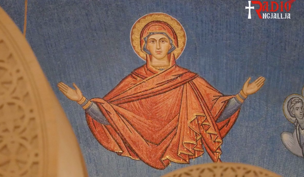 Shërbesa e Himnit Akathist, Stanca e katërt