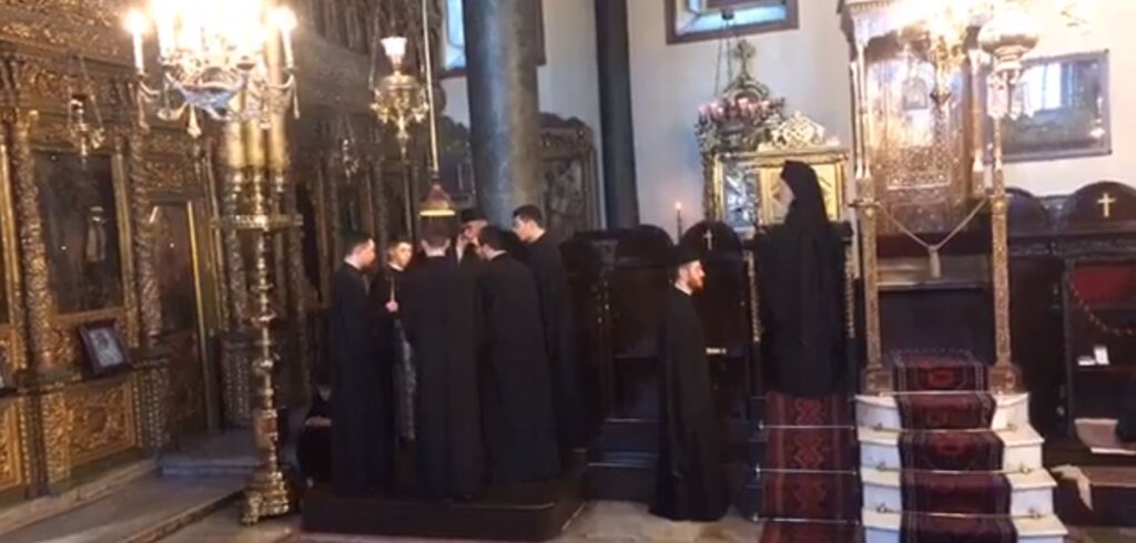 Ο Οικουμενικός Πατριάρχης στον Εσπερινό της Συγχωρήσεως