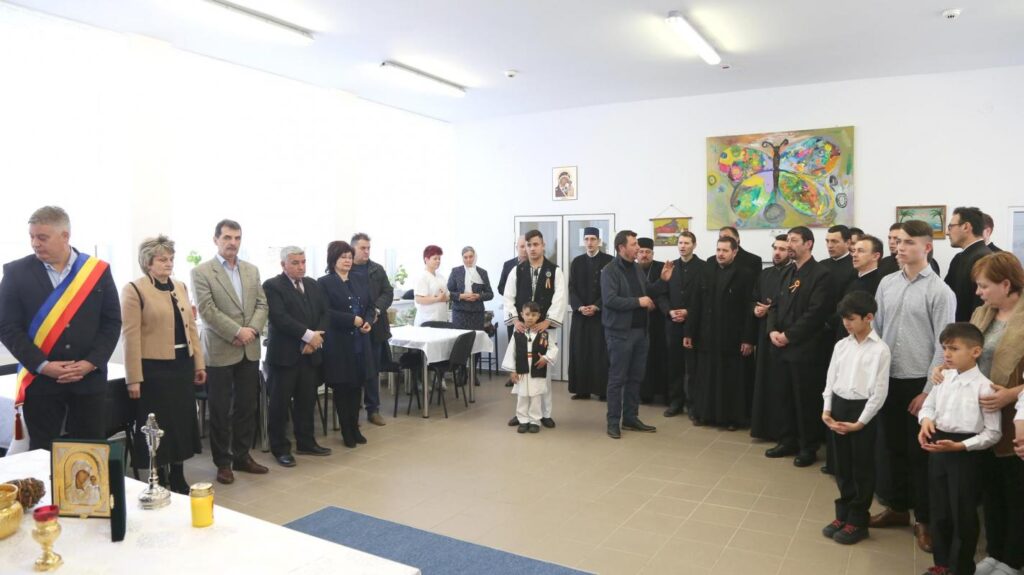 Centrul de Plasament din Agârbiciu, județul Sibiu, a fost sfințit