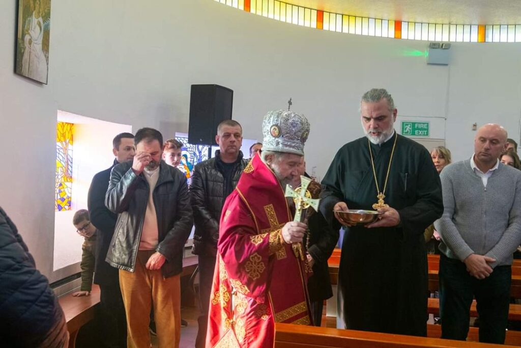 Владика Доситеј богослужио у Даблину