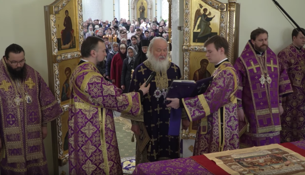 Ρωσία: προσευχή κατά του κορωνοϊού στη Θ. Λειτουργία