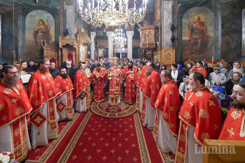 Sfinții 40 de Mucenici, cinstiți la Mănăstirea Antim din Capitală