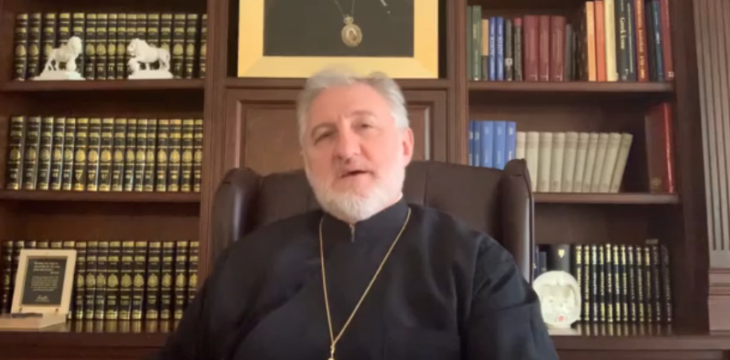 Archbishop of America to faithful: remain in your residence, be careful and pray – (VIDEO)