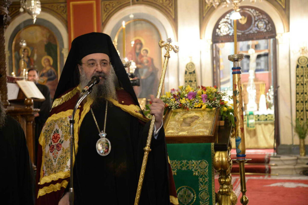 Η Α’ στάσις των Χαιρετισμών της Παναγίας στην ΙΜ Πατρών