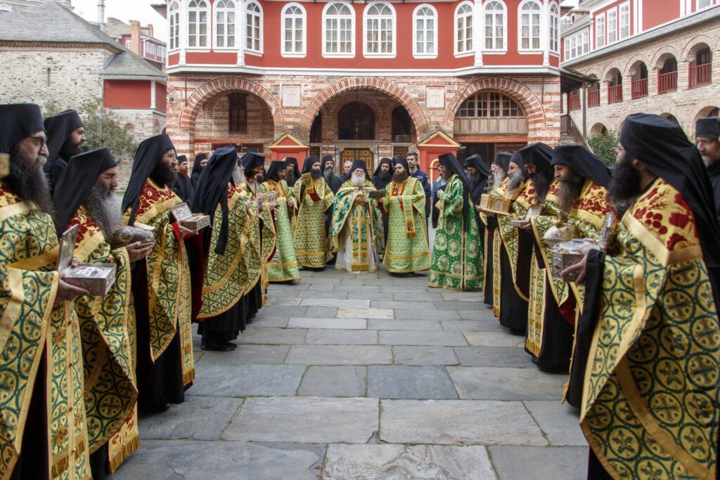 Sunday of the Veneration of the Holy Cross on Mt. Athos – (PHOTOS)