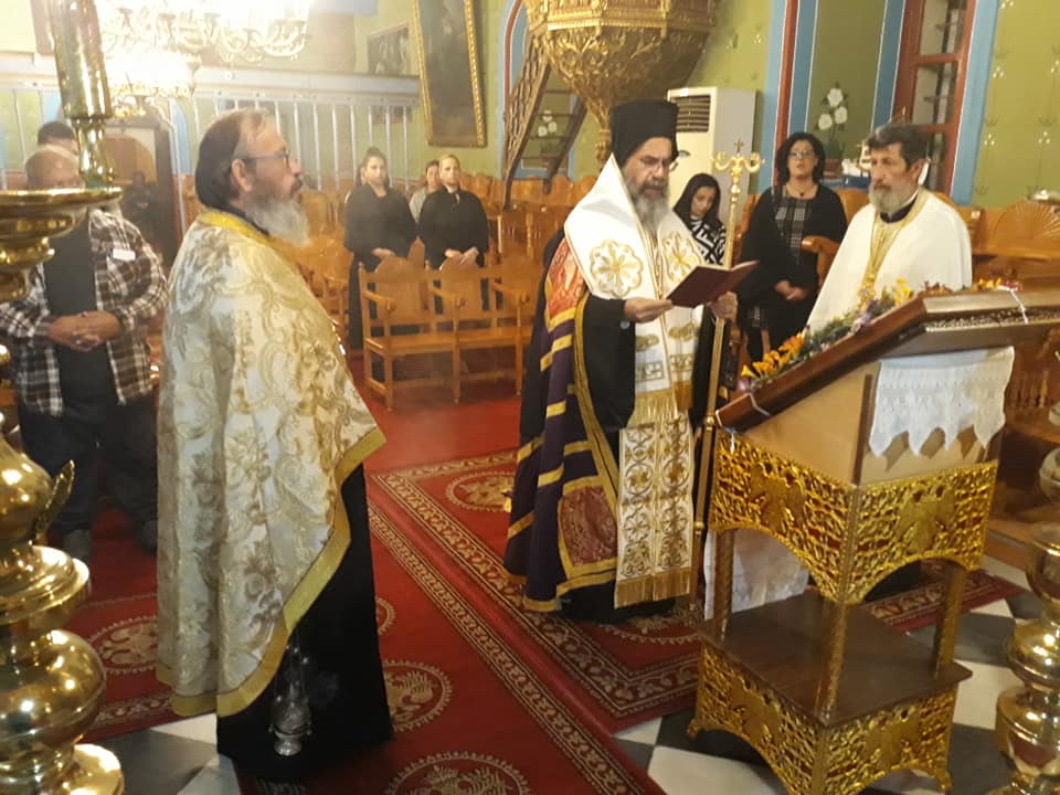 Χαιρετισμοί της Παναγιάς στον Άη Νικόλα Νήσου Χάλκης