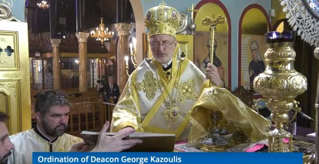 Αρχιερατική Θεία Λειτουργία και εις Πρεσβύτερον χειροτονία στο Μπρούκλιν (ΒΙΝΤΕΟ)