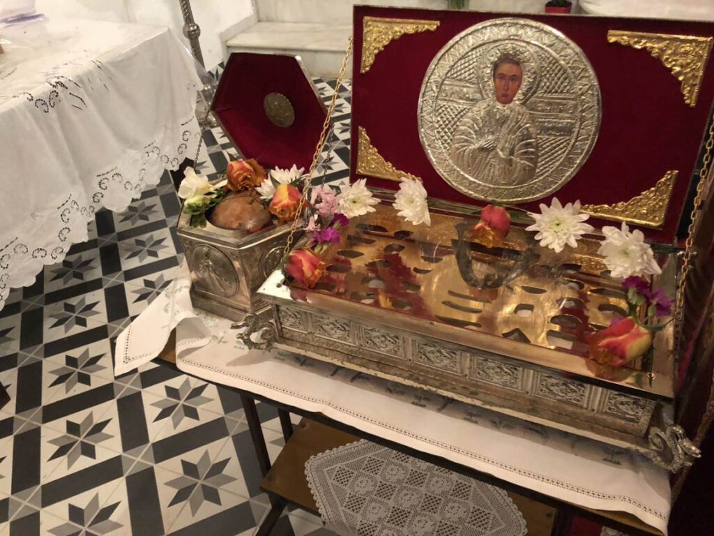 Του Αγίου Γεωργίου του Νεομάρτυρος στην ορεινή Ραψάνη