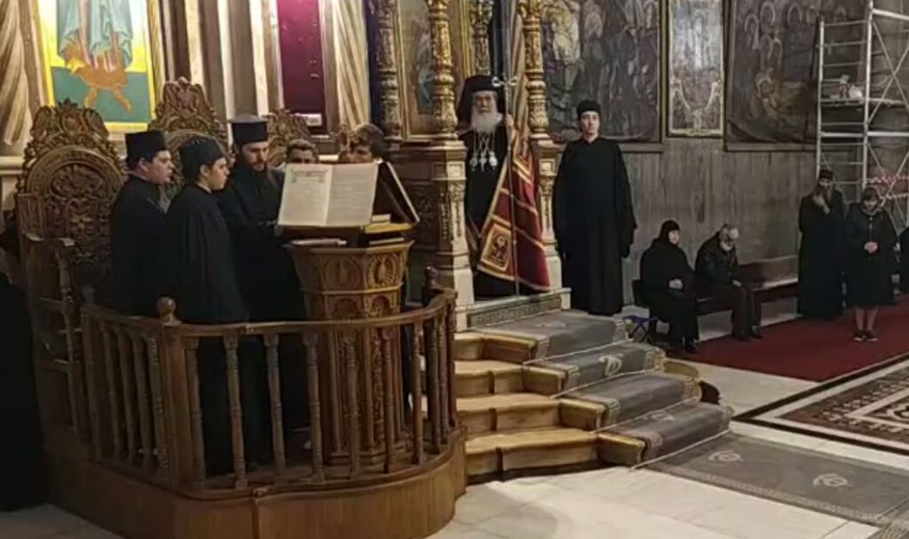 Εσπερινός της Σταυροπροκυνήσεως στον Ναό της Αναστάσεως (ΒΙΝΤΕΟ)