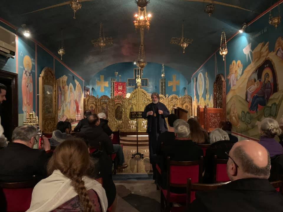 Στο Αρχιεπισκοπικό Παρεκκλήσιο “Η Αγία Μεγάλη Τεσσαρακοστή”