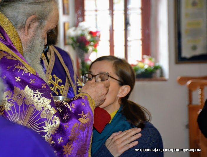 Η Α’ Προηγιασμένη στην Ιερά Μητρόπολη Μαυροβουνίου (ΦΩΤΟ)