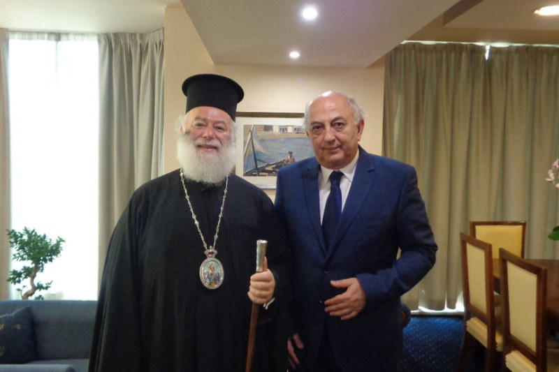 Επικοινωνία με τον Γ. Αμανατίδη είχε ο Πατρ. Αλεξανδρείας