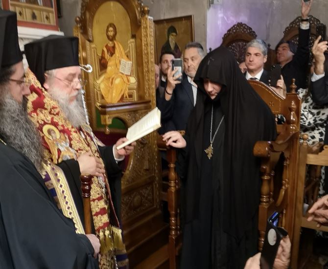 Ενθρόνιση νέας Καθηγουμένης Ι.Μ. Αγίου Εφραίμ Ν. Μάκρης