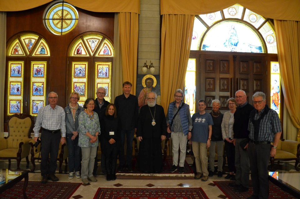 Επίσκεψη Γερμανών περιηγητών στην Ι.Μ. Κωνσταντίας και Αμμοχώστου