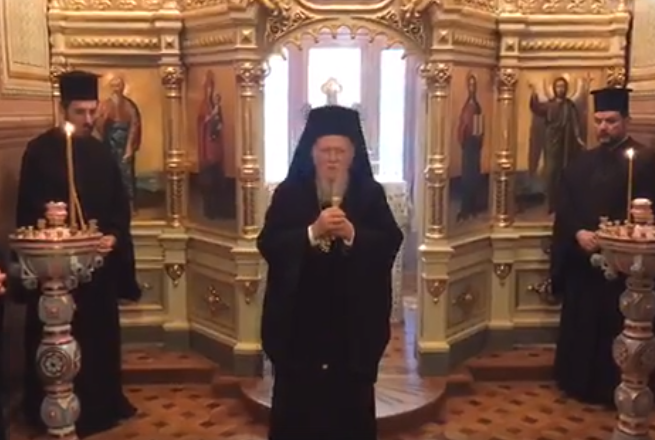 Ο Οικουμενικός Πατριάρχης προσεύχεται για την Ιταλία